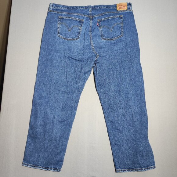 Levi's 501 jeans women's sz 20W denim blue colour classic traditional button fly - Picture 3 of 16